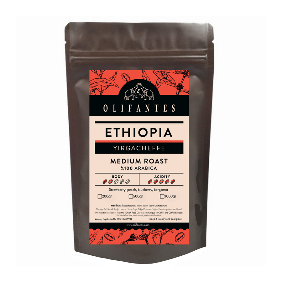 Olifantes Coffee Etiyopya Yirgacheffe GR2