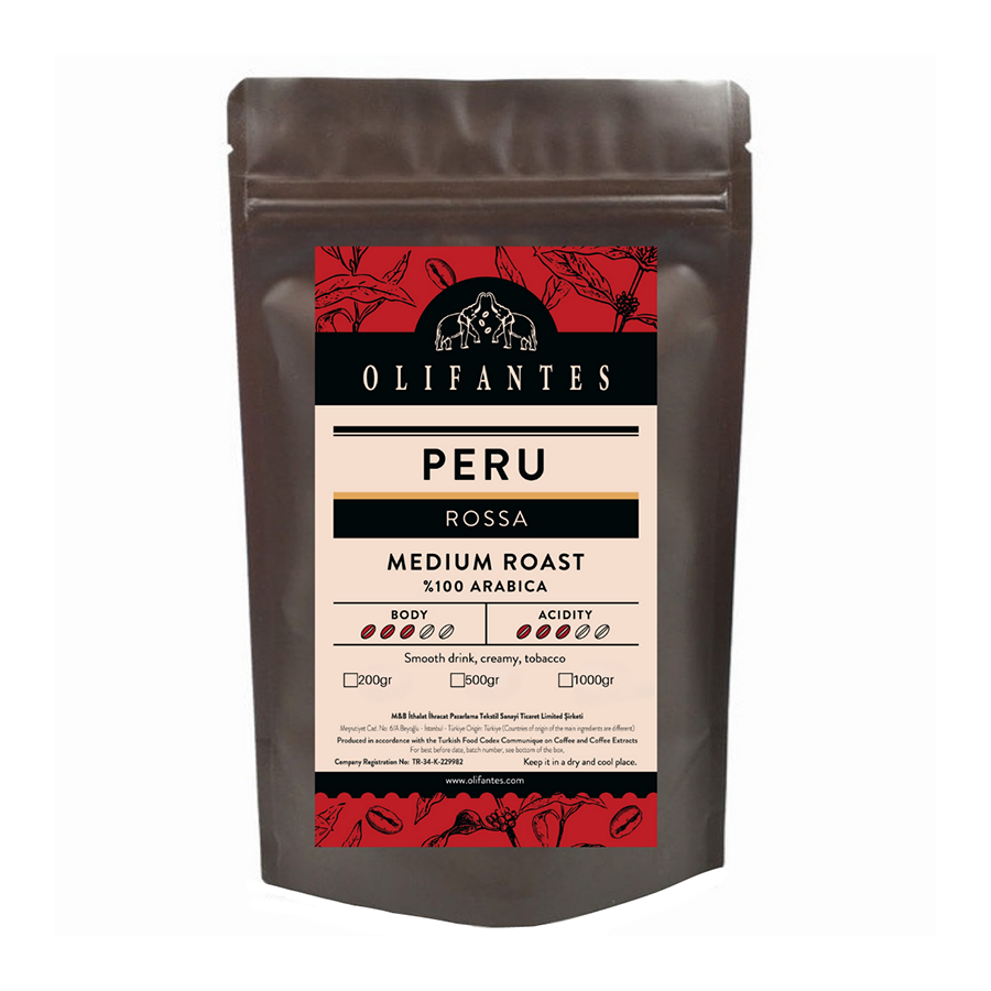 Olifantes Coffee Peru Rossa