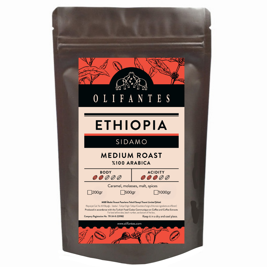 Olifantes Coffee Etiyopya Sidamo GR4